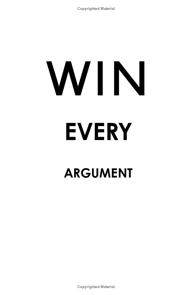 win every argument