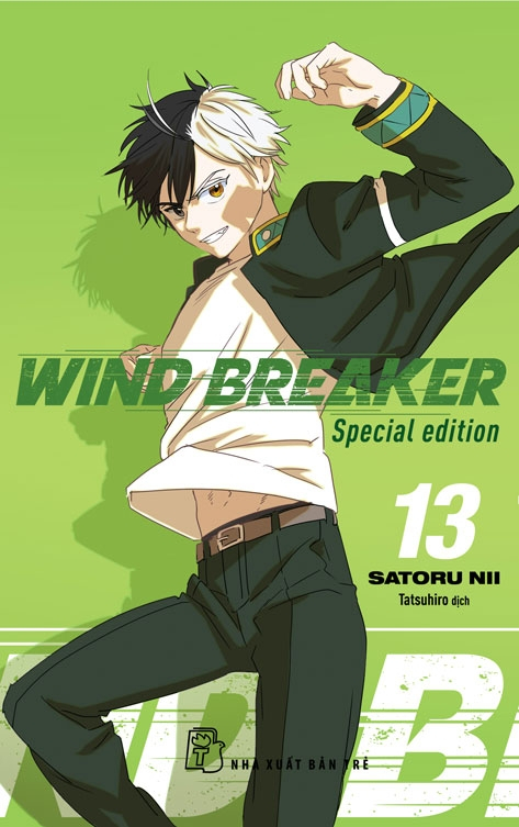 wind breaker - tập 13 - bản đặc biệt - tặng kèm card nhựa pvc + sổ note pop-up