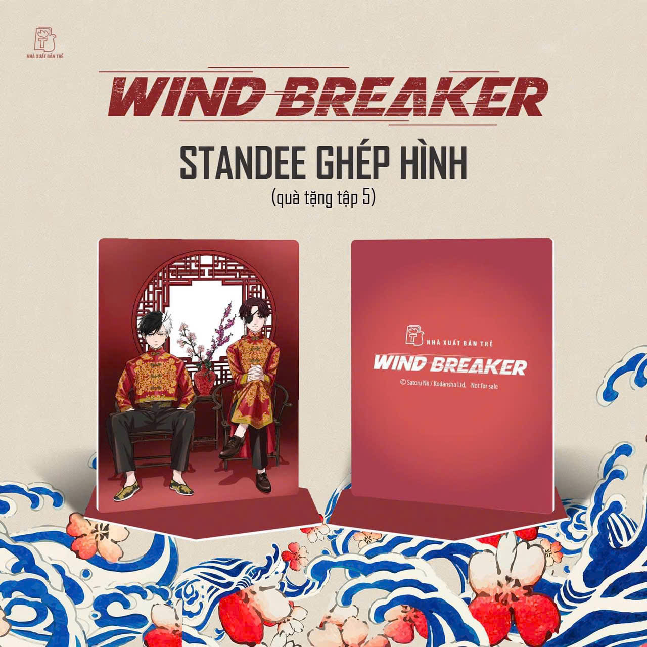 wind breaker - tập 5 - tặng kèm standee giấy bồi cứng