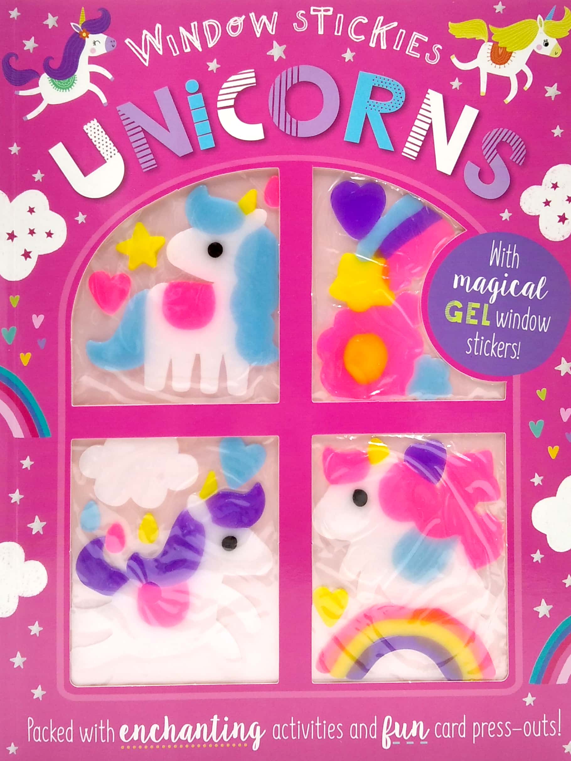 window stickies unicorns