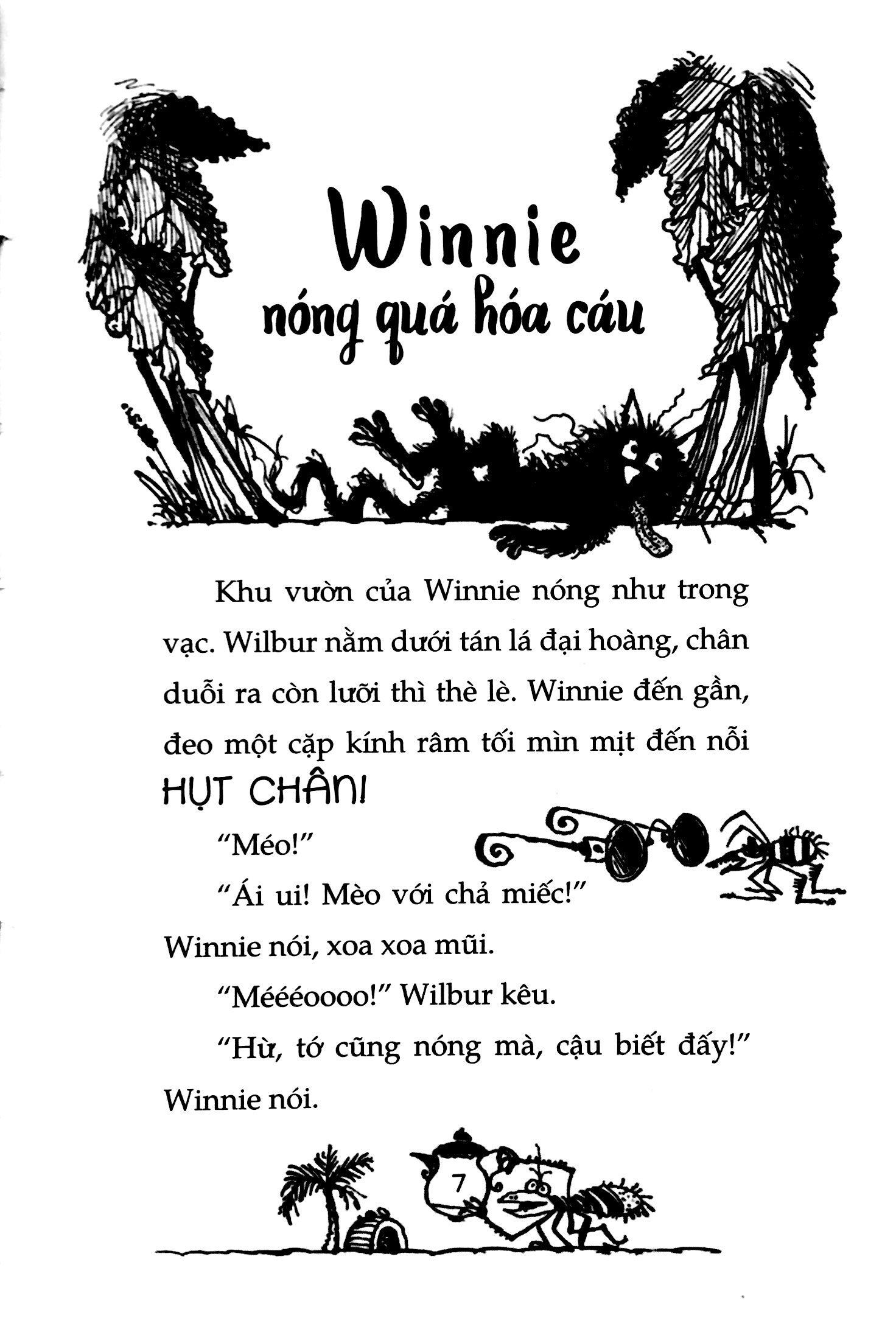 winnie nóng quá hóa cáu