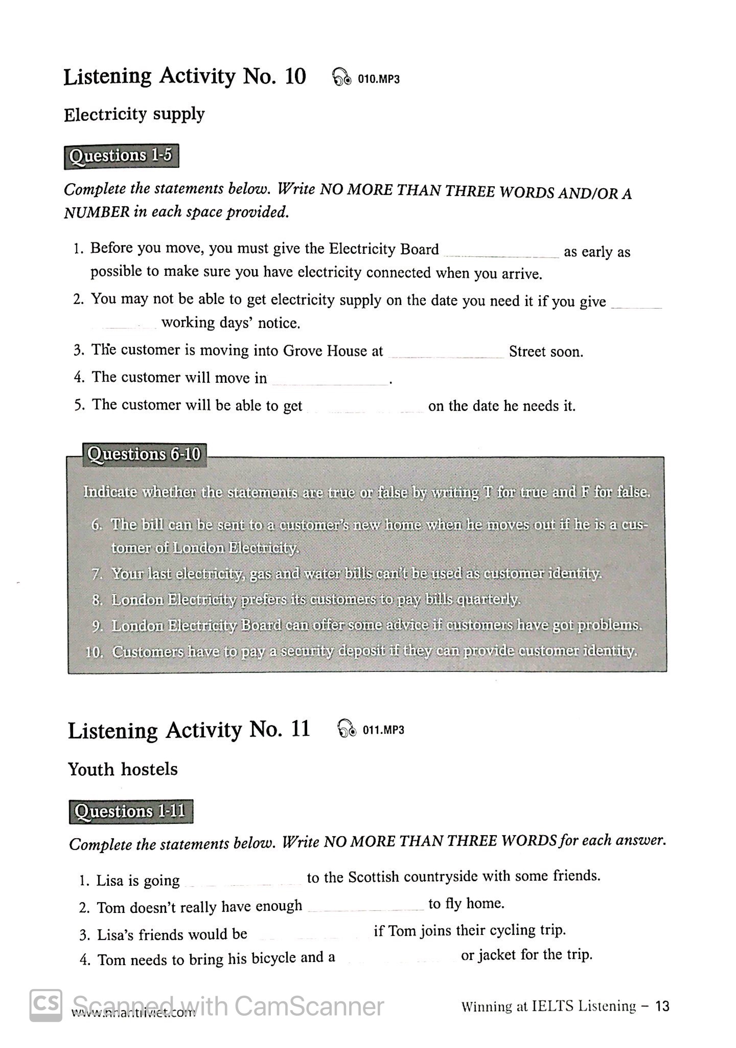 winning at ielts listening (tái bản)