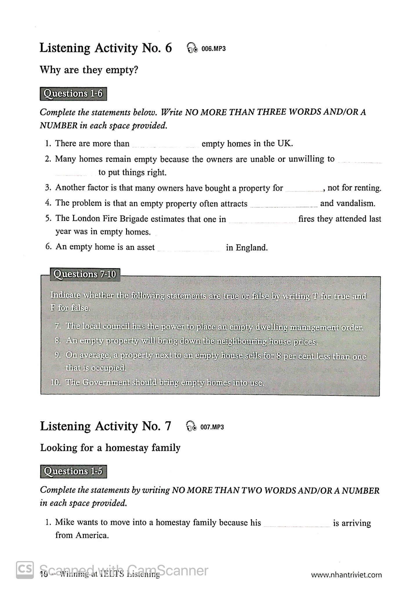 winning at ielts listening (tái bản)