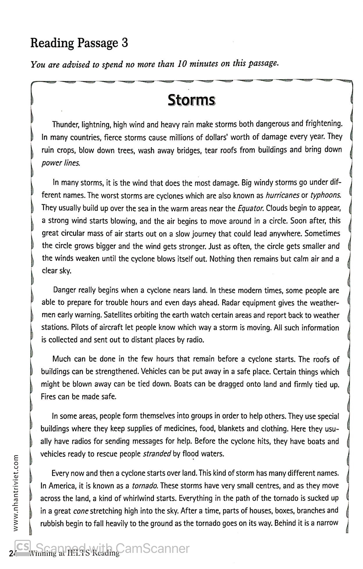 winning at ielts reading