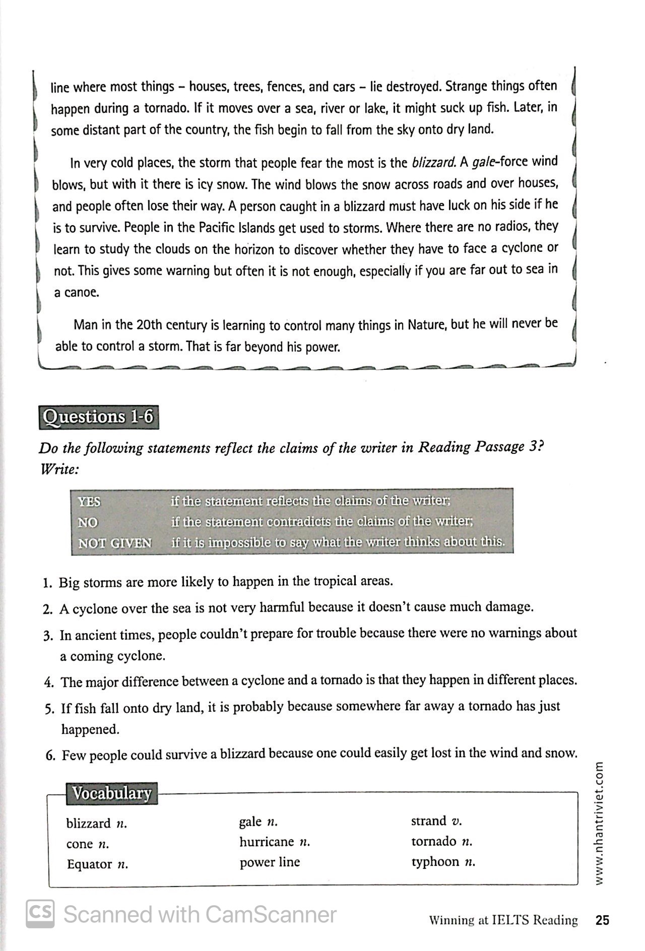 winning at ielts reading