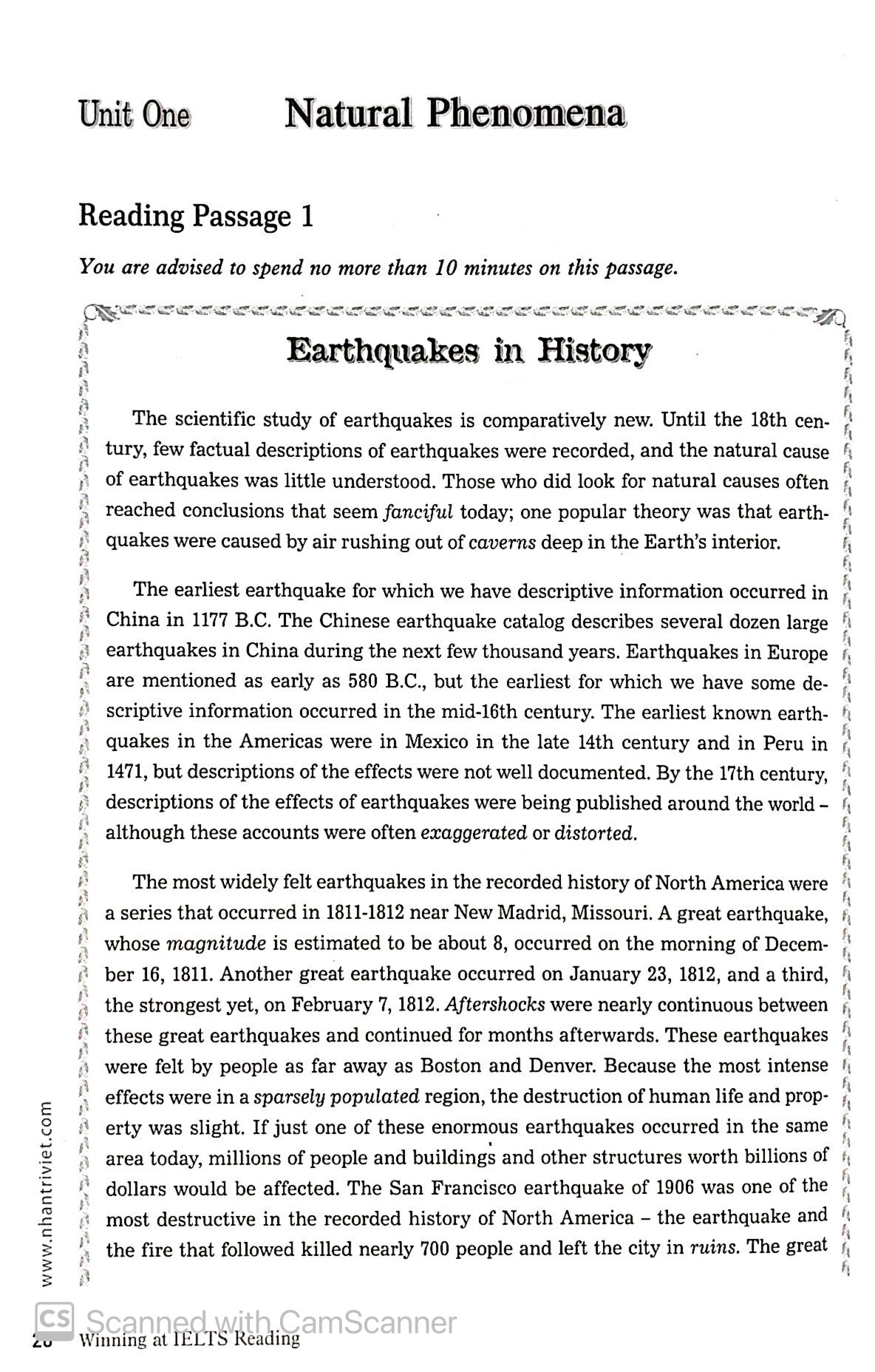 winning at ielts reading