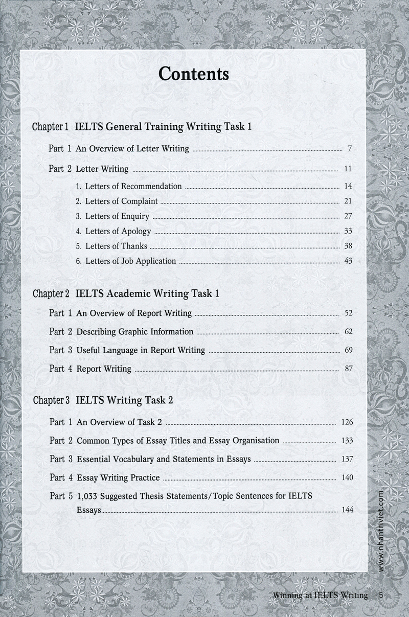 winning at ielts writing