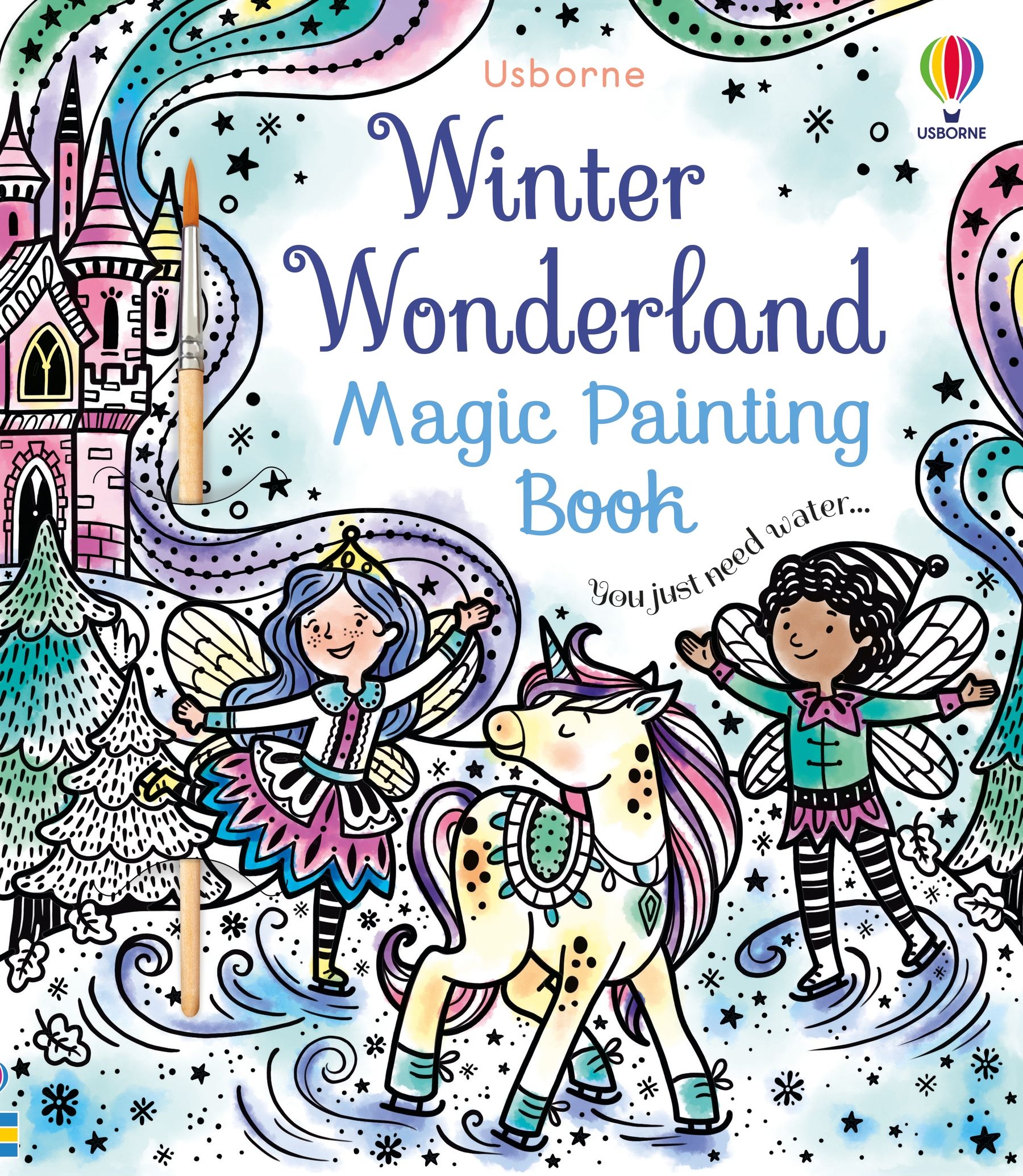 winter wonderland magic painting book