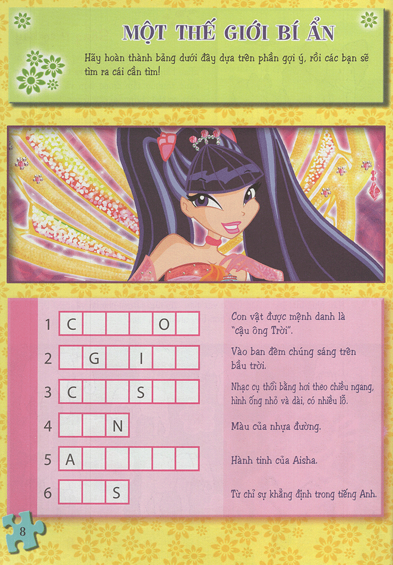 winx club - câu lạc bộ các tiên nữ sành điệu - không gian phép thuật của winx - người bạn khổng lồ