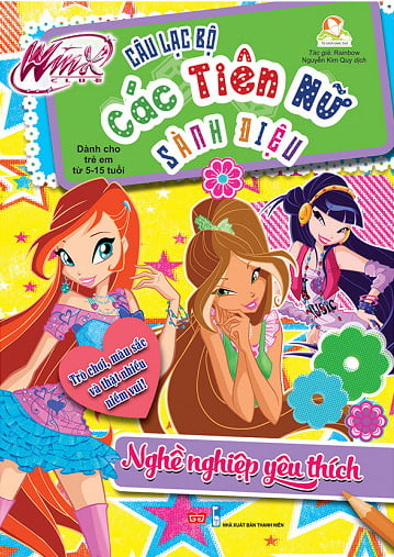 winx club - câu lạc bộ các tiên nữ sành điệu - nghề nghiệp yêu thích