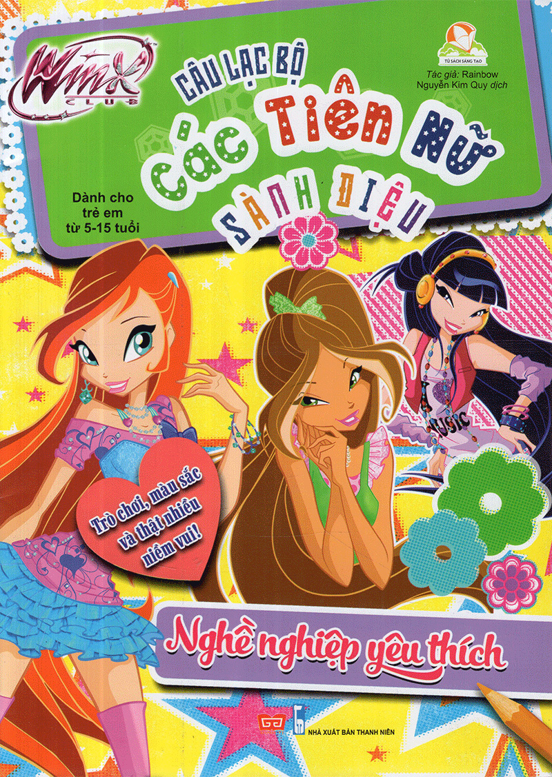 winx club - câu lạc bộ các tiên nữ sành điệu - nghề nghiệp yêu thích