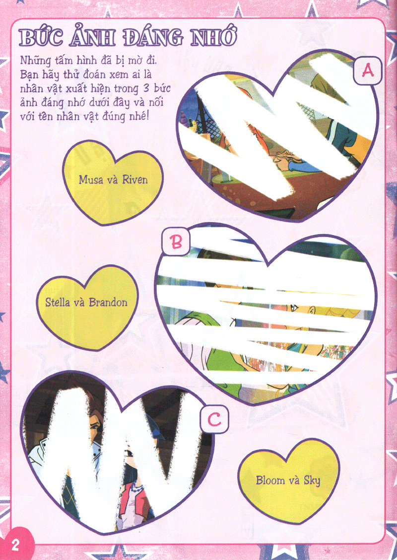 winx club - câu lạc bộ các tiên nữ sành điệu - nghề nghiệp yêu thích