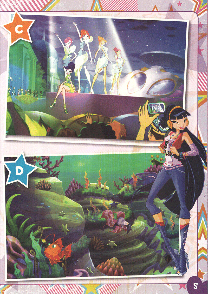 winx club - câu lạc bộ các tiên nữ sành điệu - nghề nghiệp yêu thích