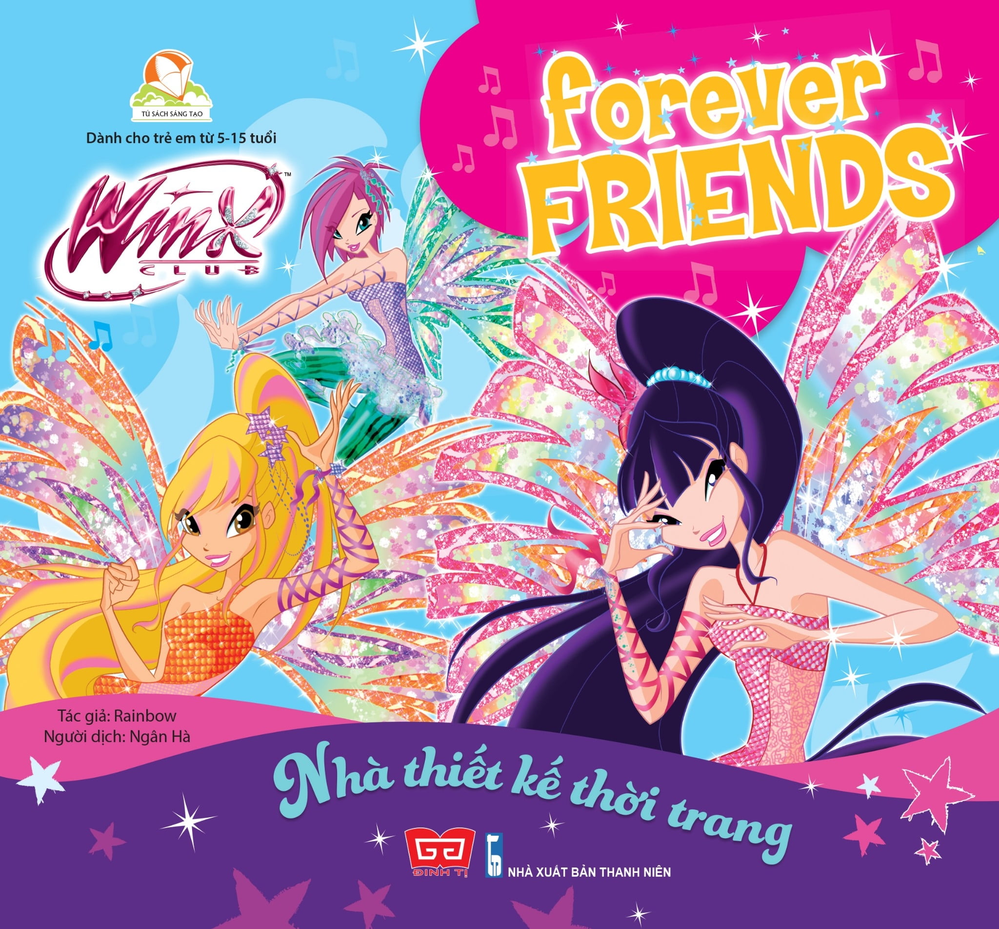 winx club - forever friends - nhà thiết kế thời trang