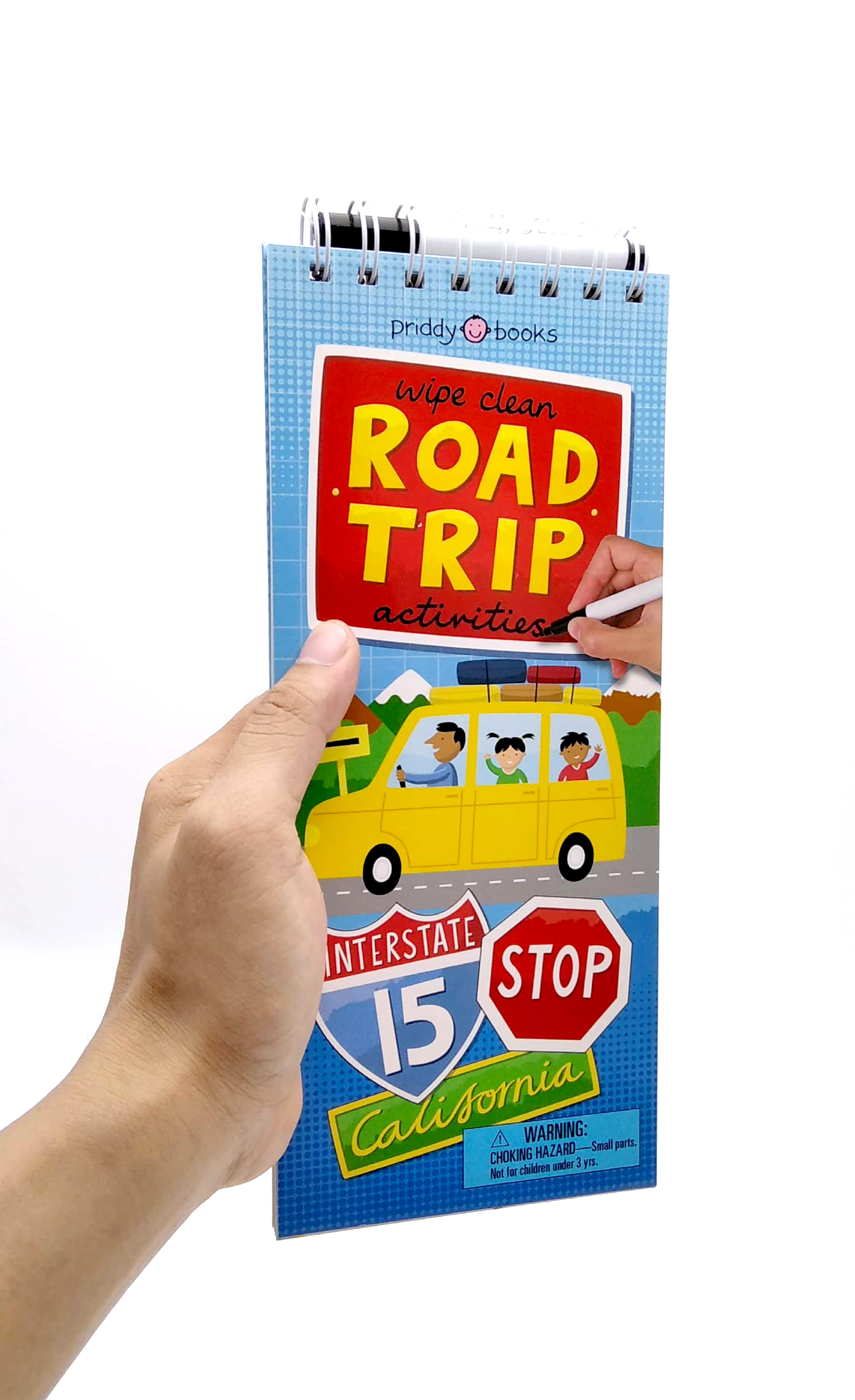 wipe clean activities: road trip