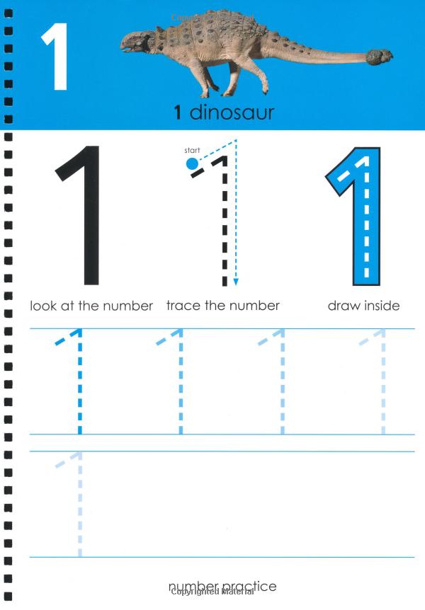 wipe clean workbook numbers 1-20