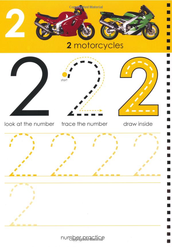 wipe clean workbook numbers 1-20