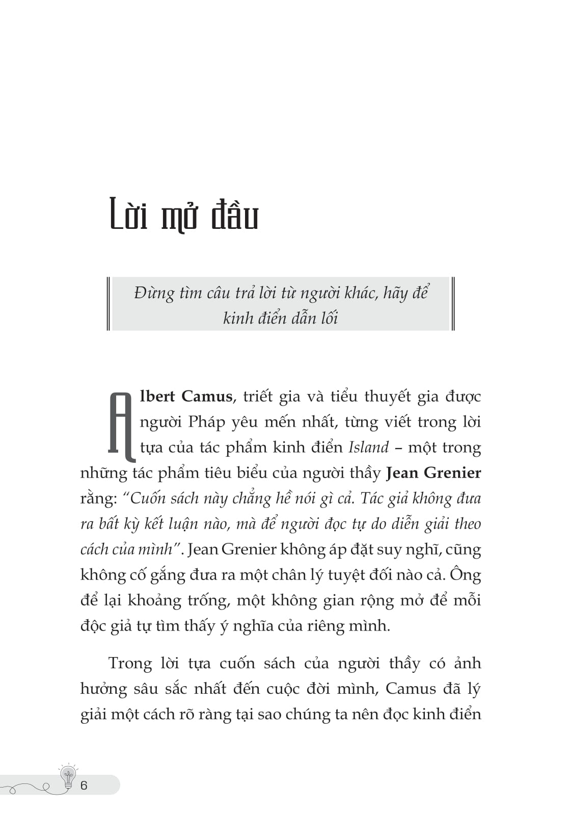 Wisdom's Reply - Loi Hoi Dap Tu Nhung Tac Pham Kinh Dien