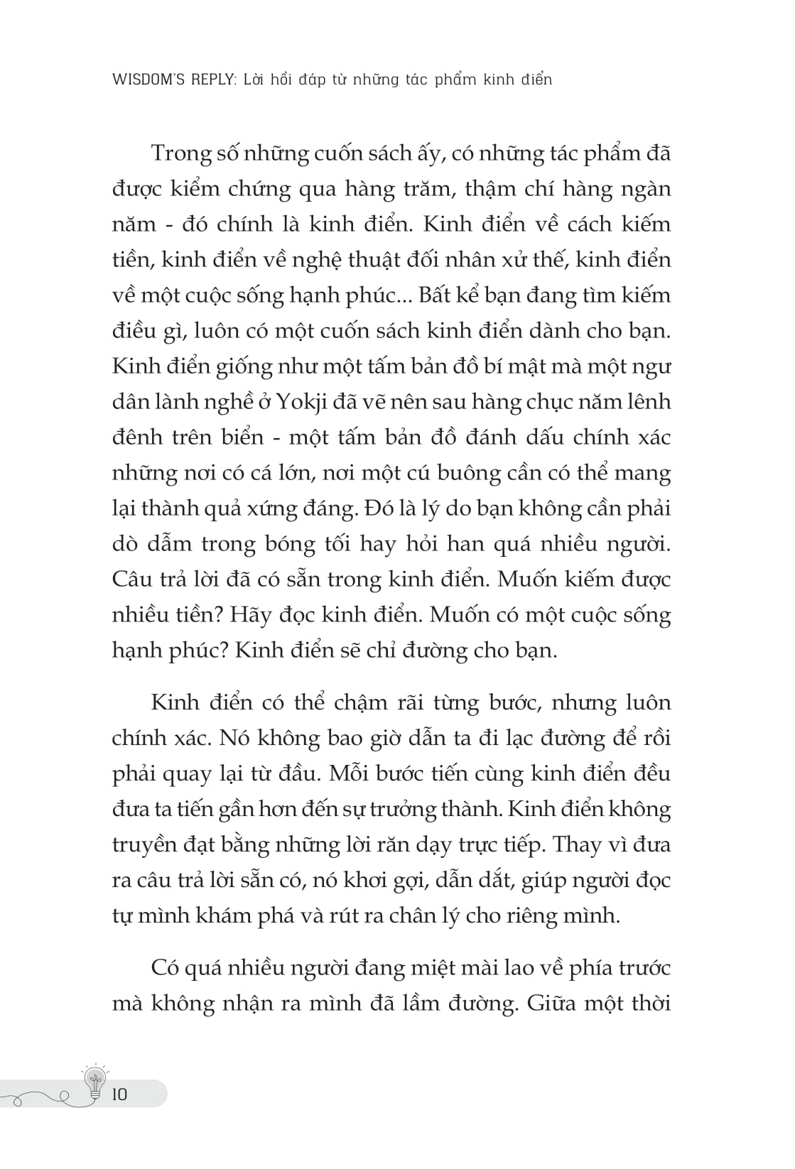 Wisdom's Reply - Loi Hoi Dap Tu Nhung Tac Pham Kinh Dien