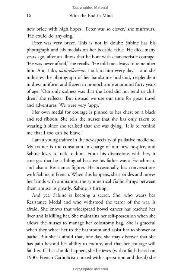 with the end in mind : how to live and die well