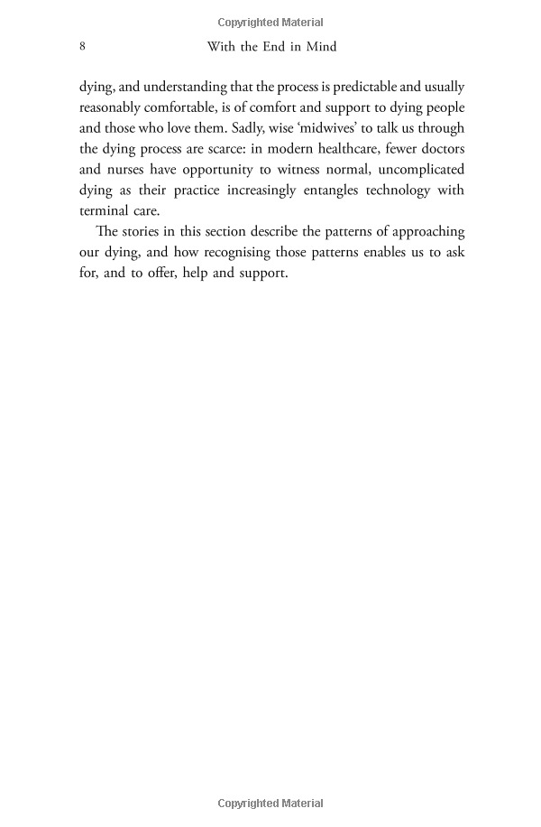 with the end in mind : how to live and die well