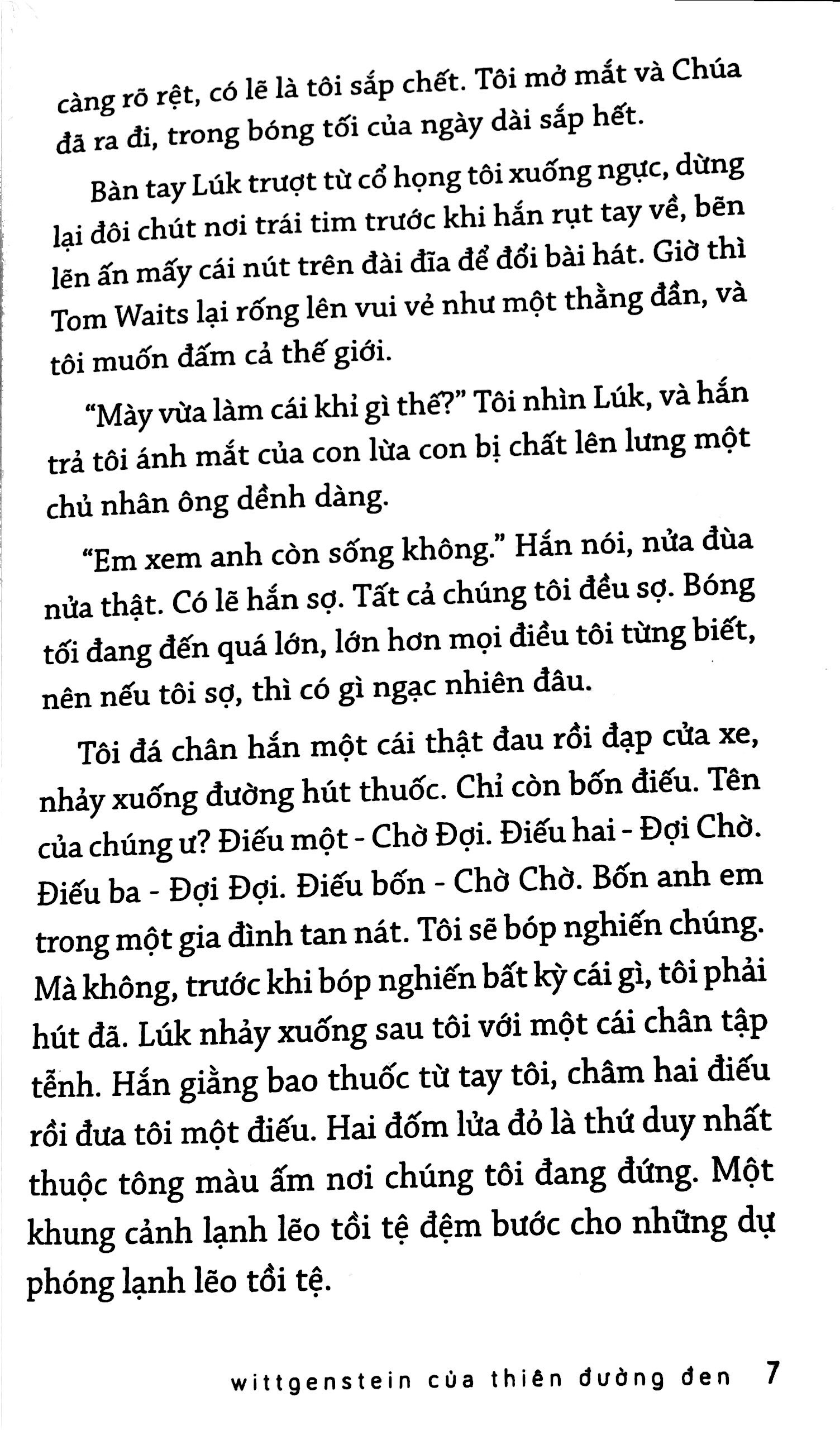 wittgenstein của thiên đường đen