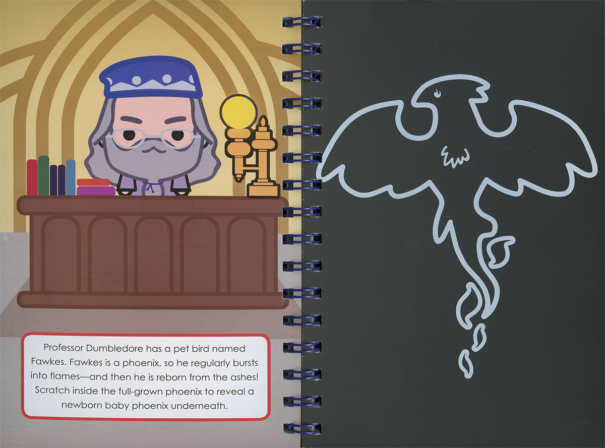 wizarding world: hidden creatures scratch magic (j.k. rowling's wizarding world) (harry potter)