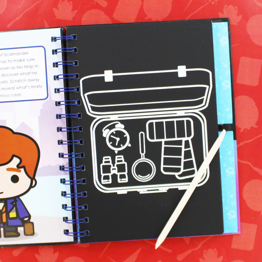 wizarding world: hidden creatures scratch magic (j.k. rowling's wizarding world) (harry potter)