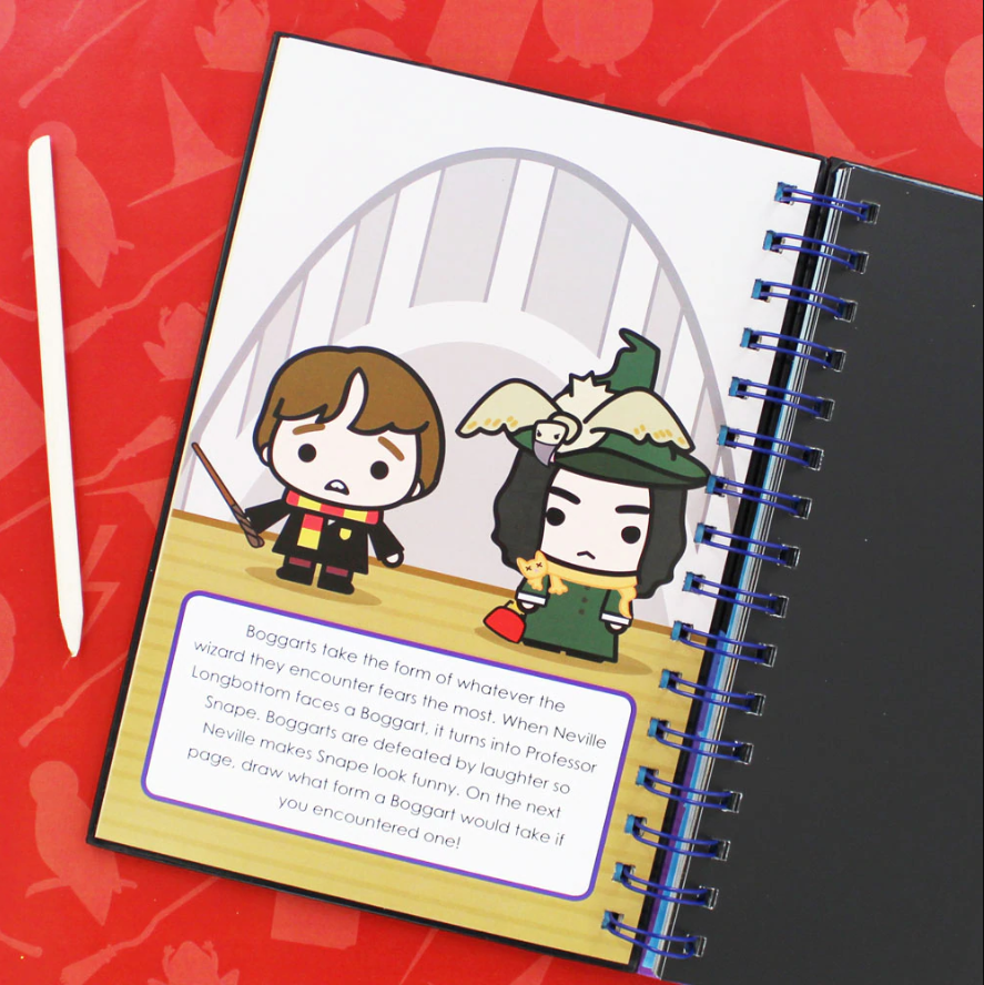 wizarding world: hidden creatures scratch magic (j.k. rowling's wizarding world) (harry potter)