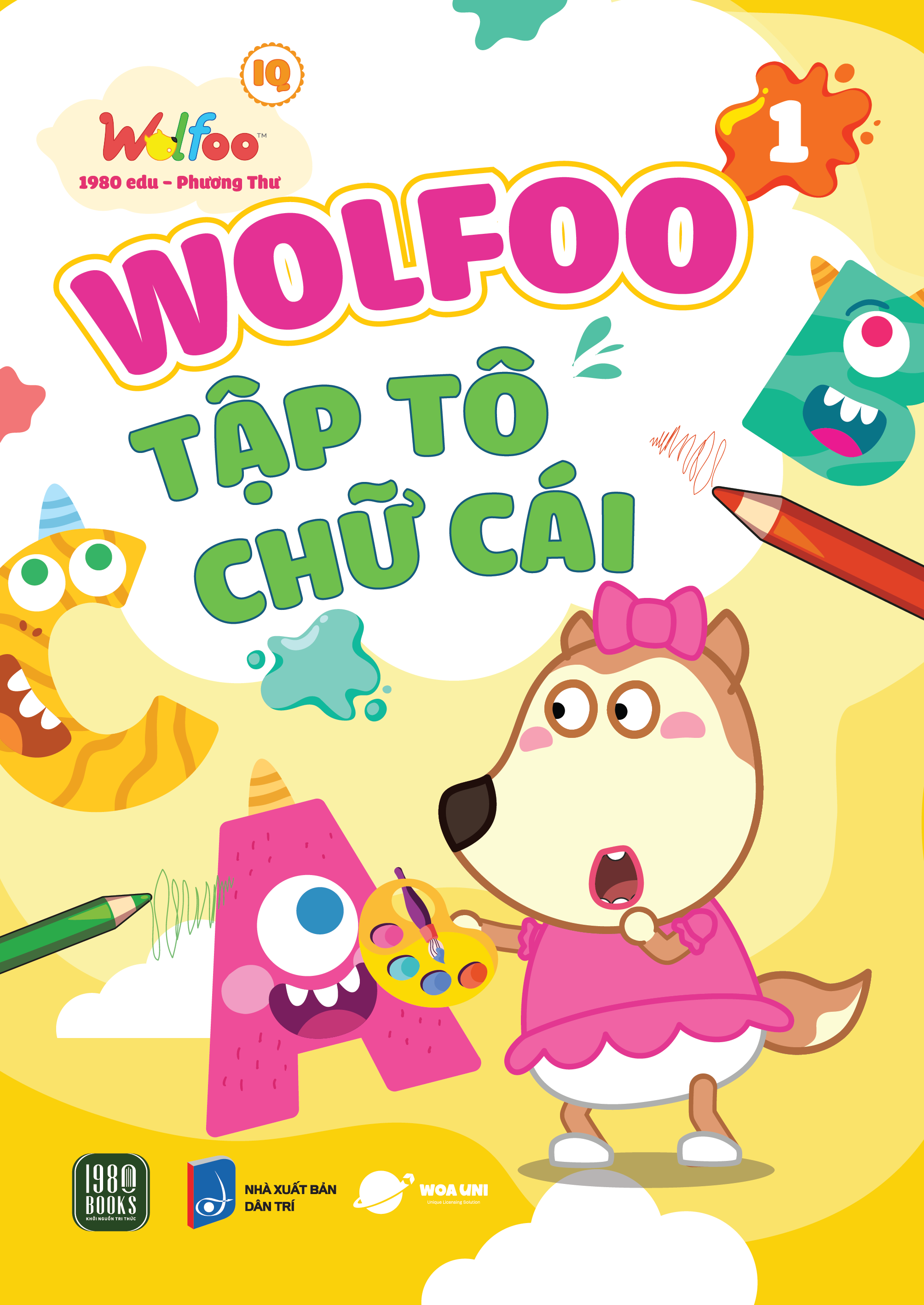 wolfoo iq - wolfoo tập tô chữ cái - tập 1