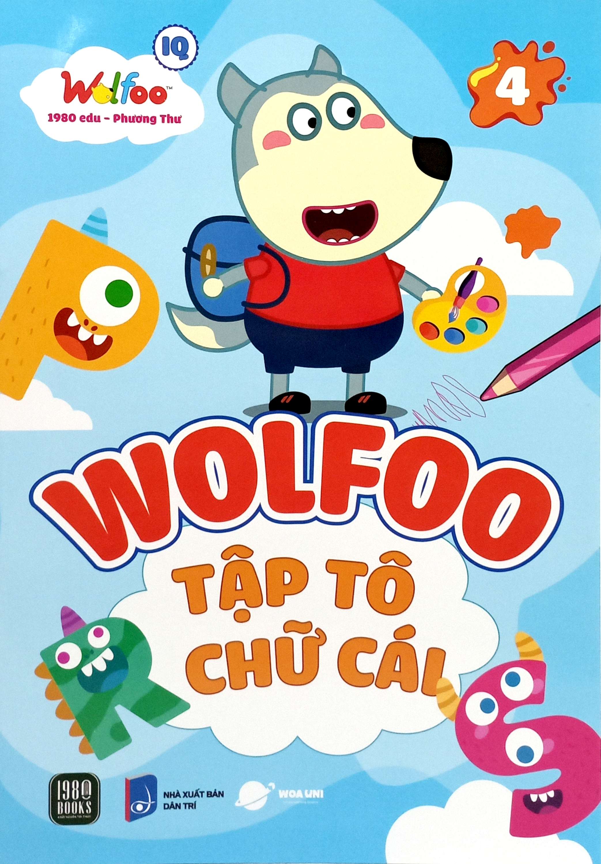 wolfoo iq - wolfoo tập tô chữ cái - tập 4