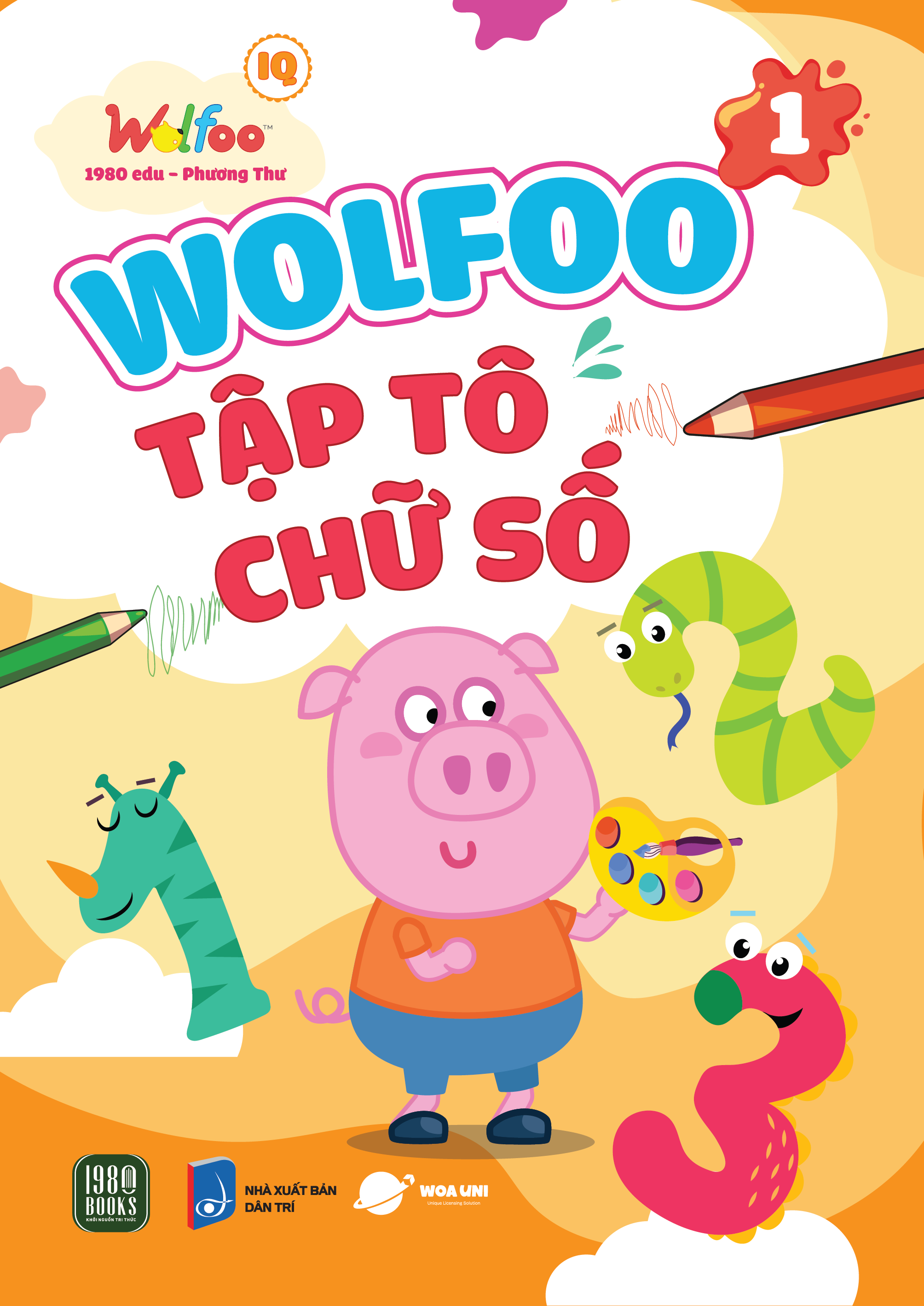 wolfoo iq - wolfoo tập tô chữ số - tập 1