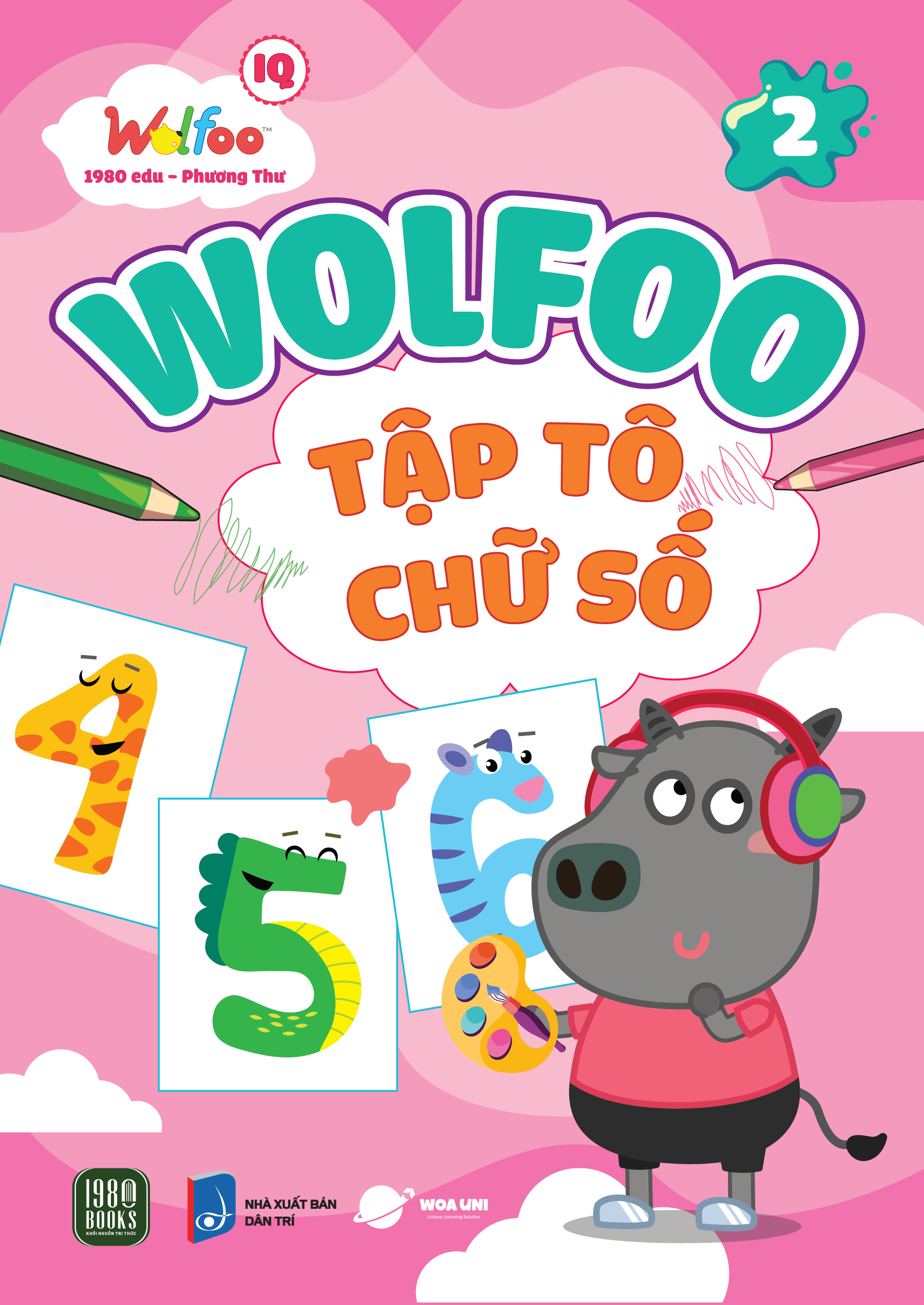 wolfoo iq - wolfoo tập tô chữ số - tập 2
