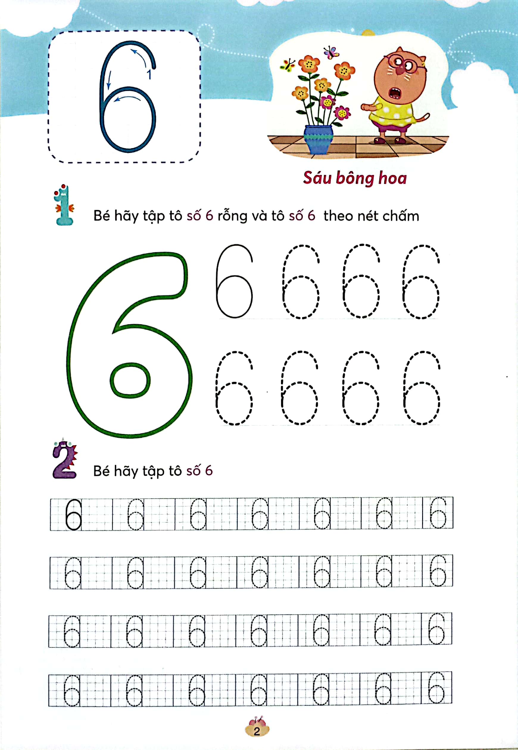 wolfoo iq - wolfoo tập tô chữ số - tập 2