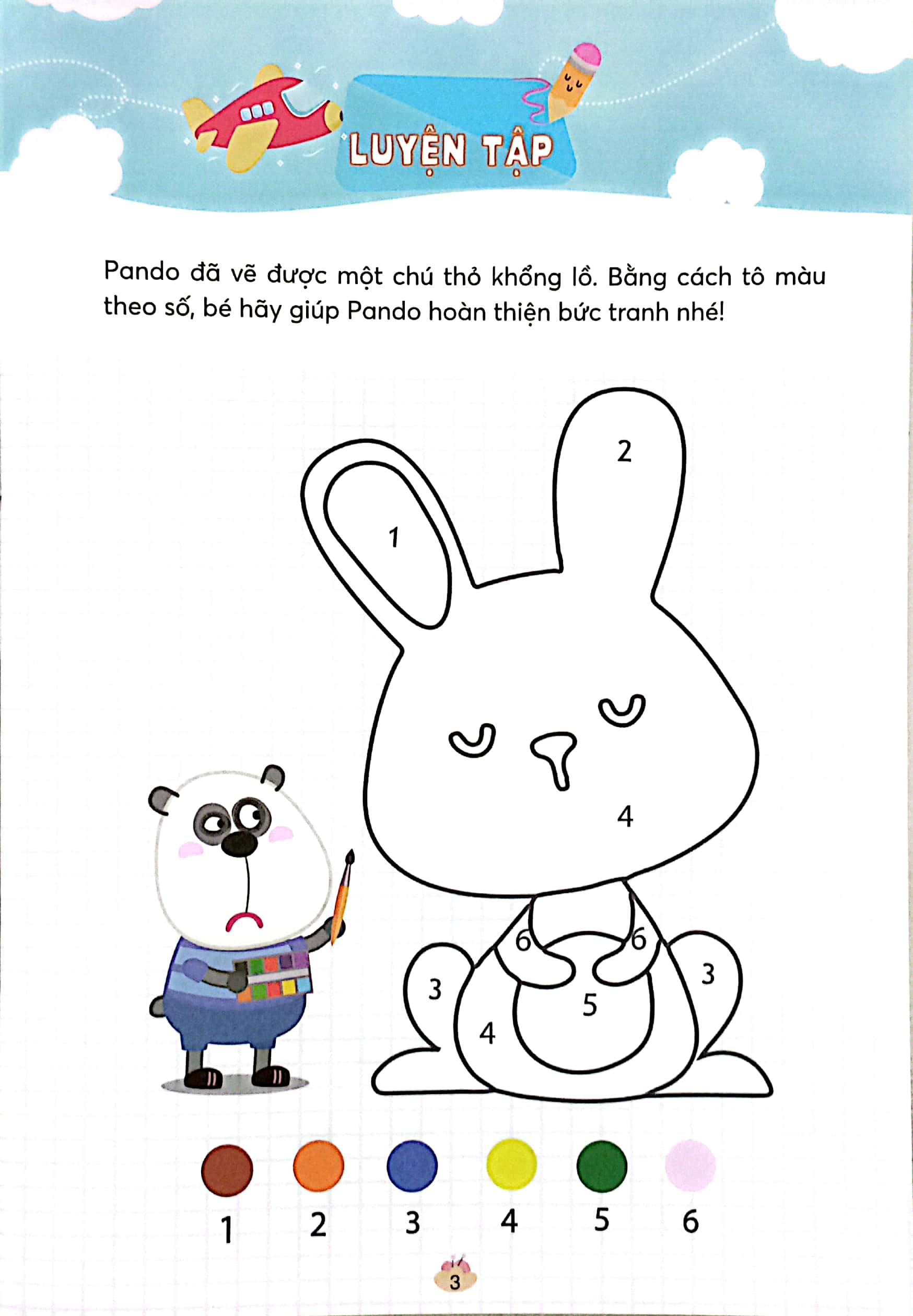 wolfoo iq - wolfoo tập tô chữ số - tập 2