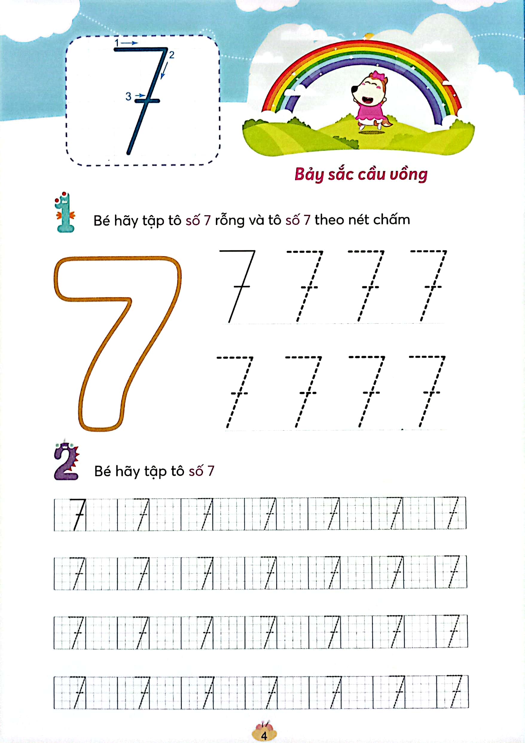 wolfoo iq - wolfoo tập tô chữ số - tập 2