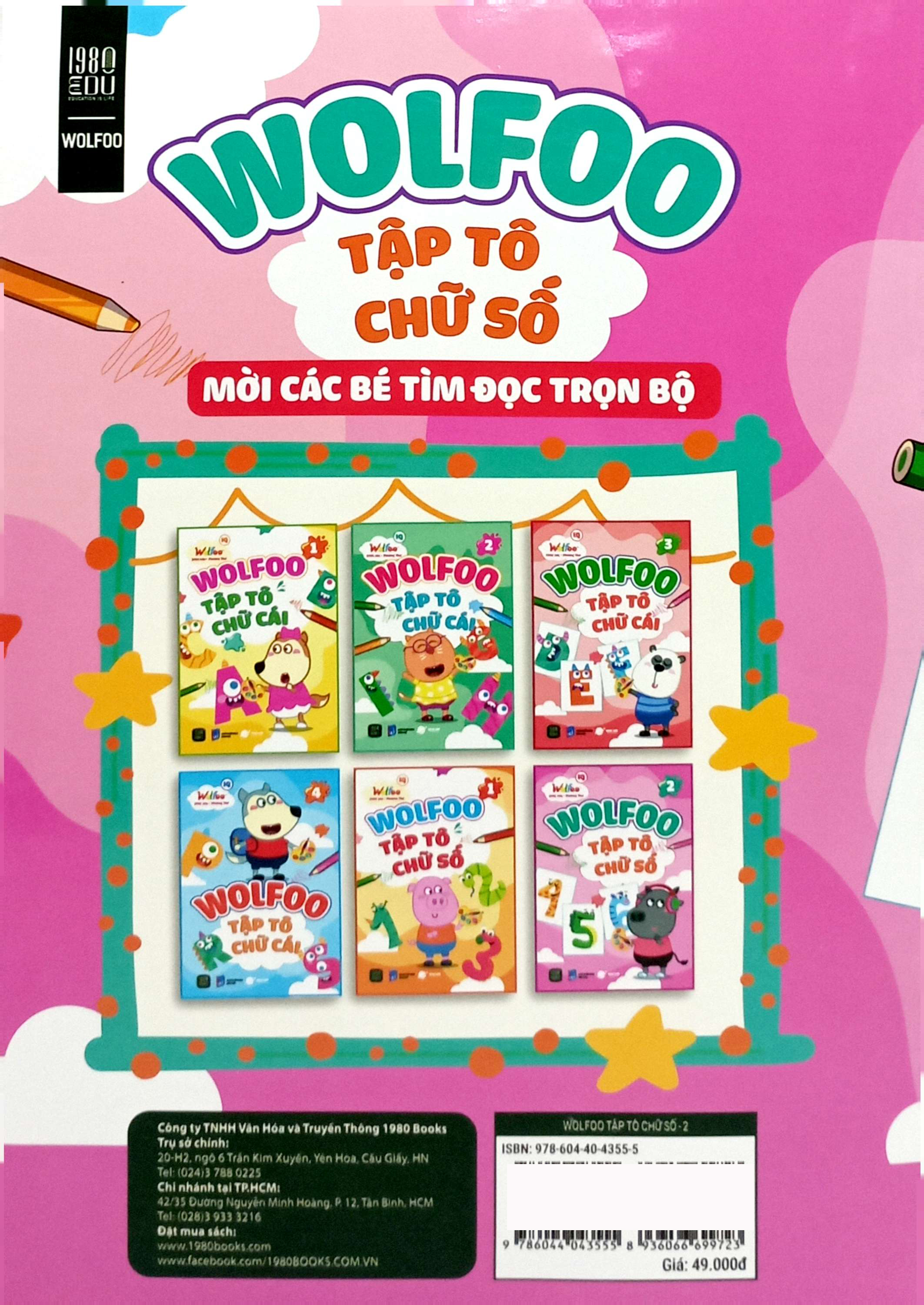 wolfoo iq - wolfoo tập tô chữ số - tập 2