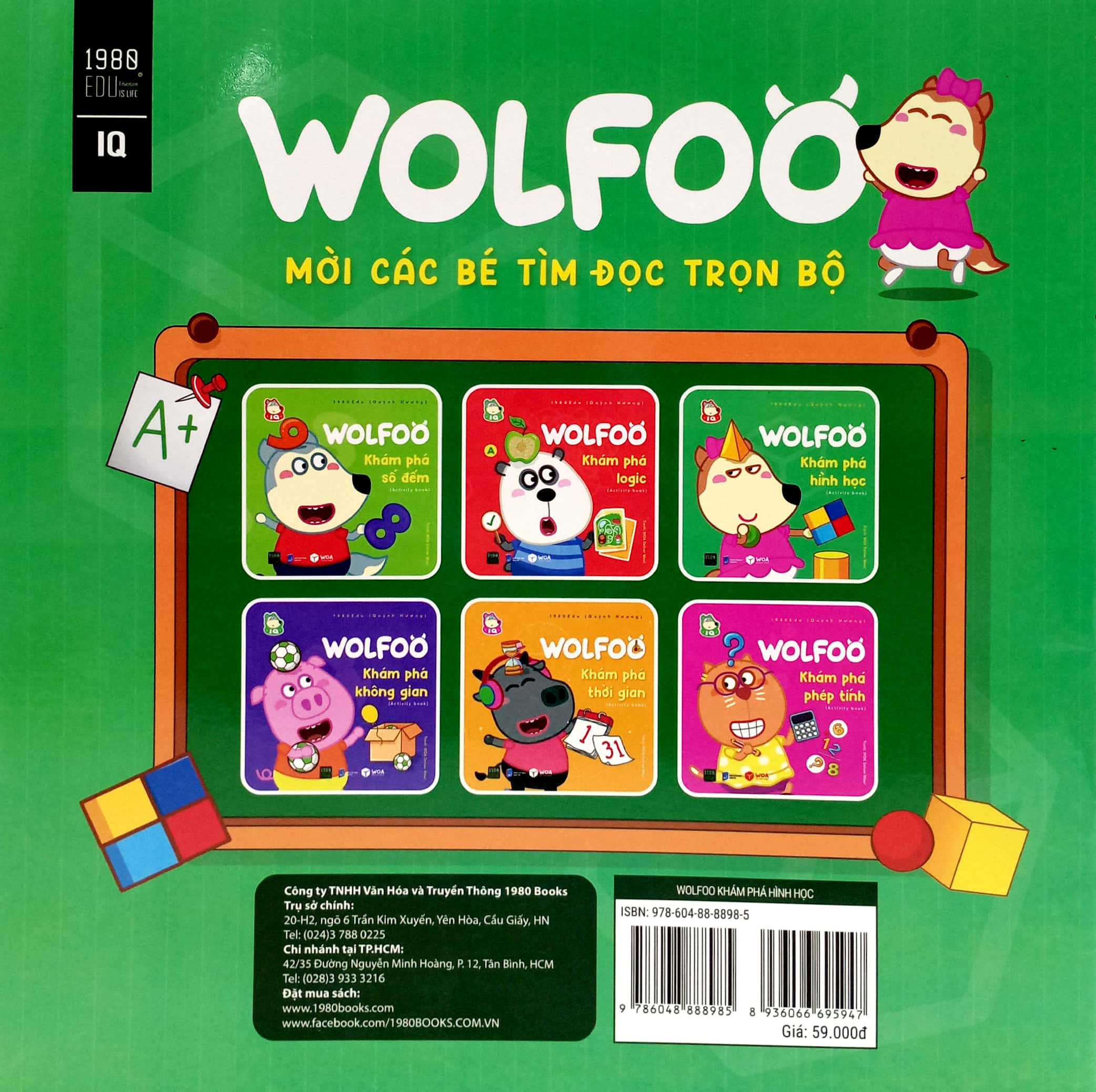 wolfoo khám phá hình học