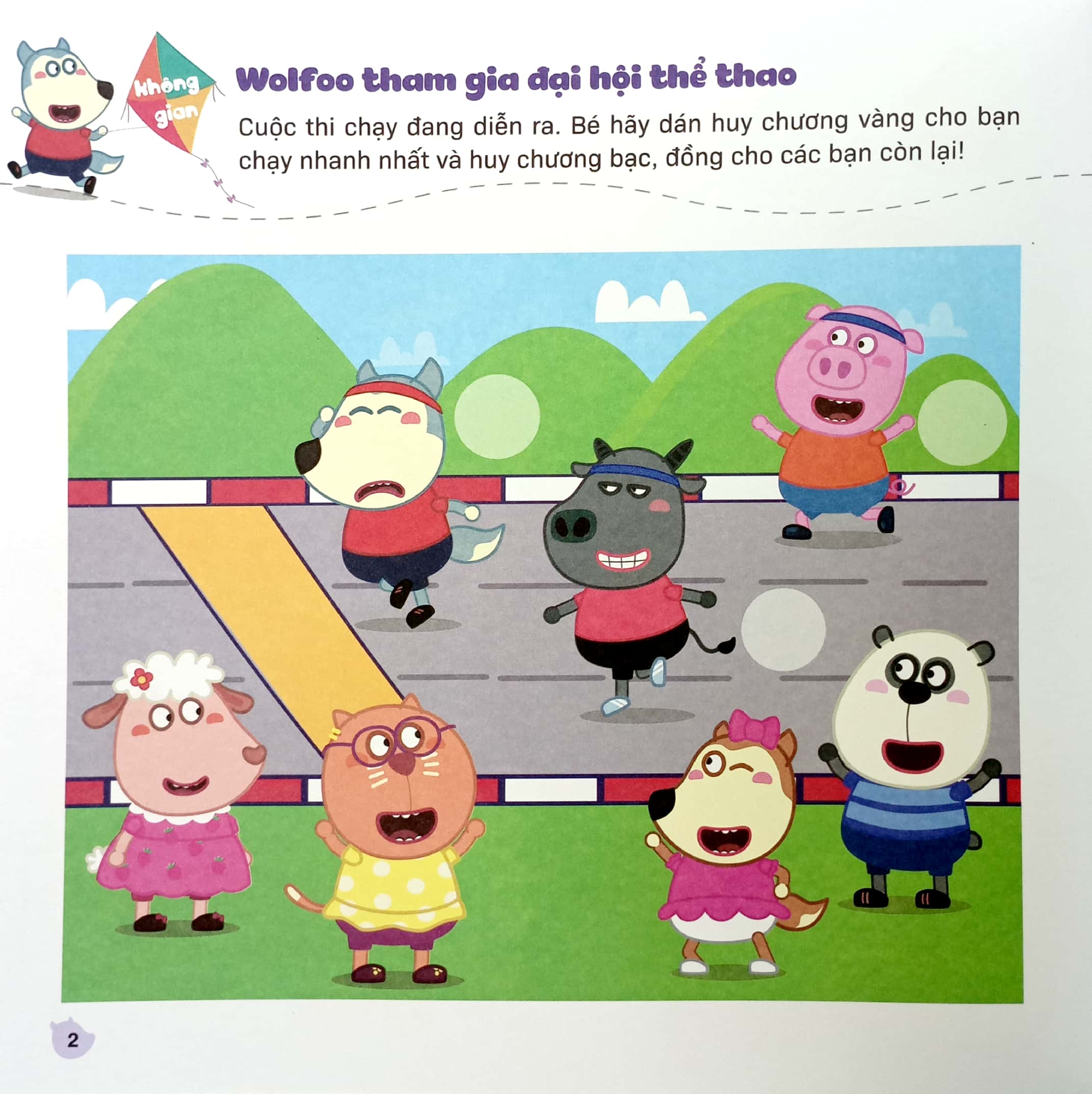 wolfoo khám phá không gian