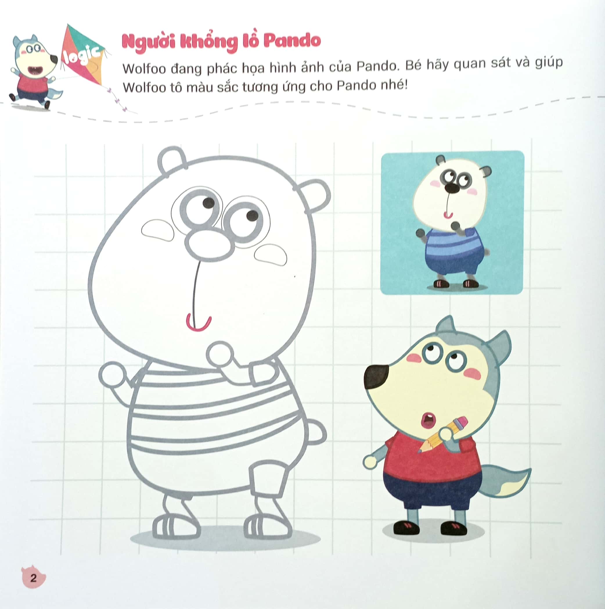 wolfoo khám phá logic