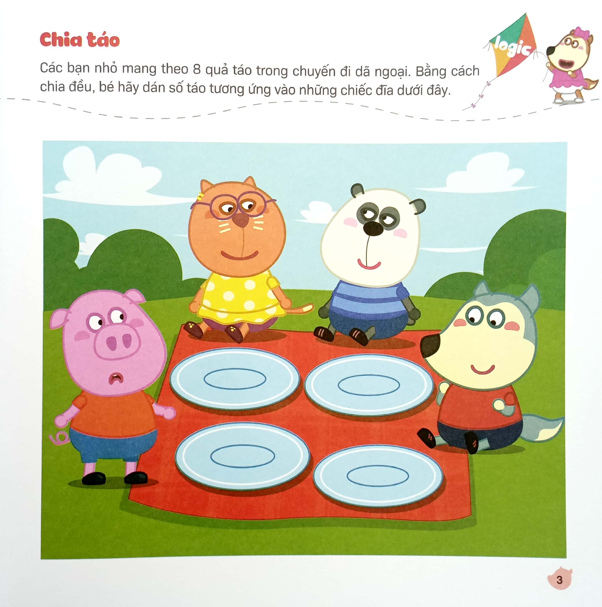 wolfoo khám phá logic