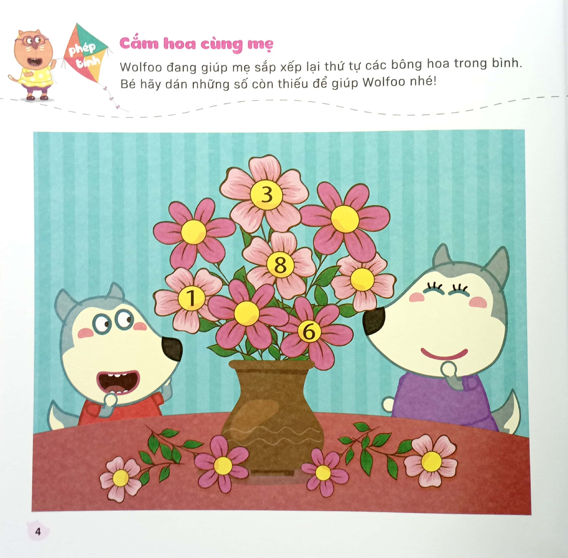 wolfoo khám phá phép tính