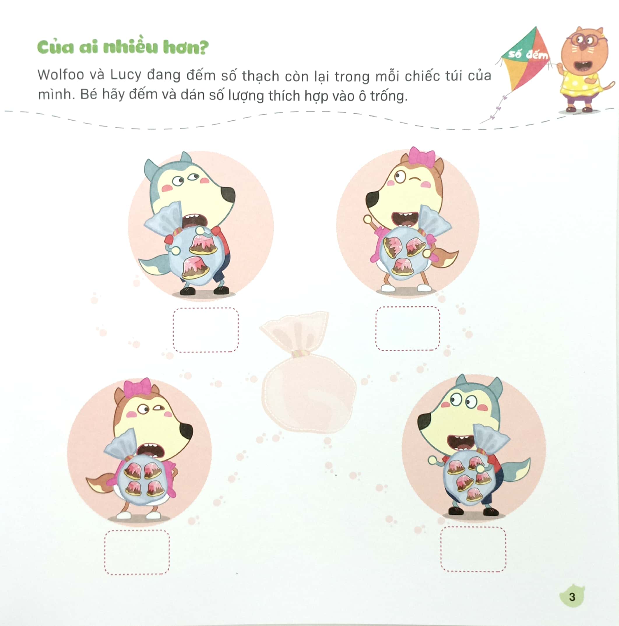 wolfoo khám phá số đếm