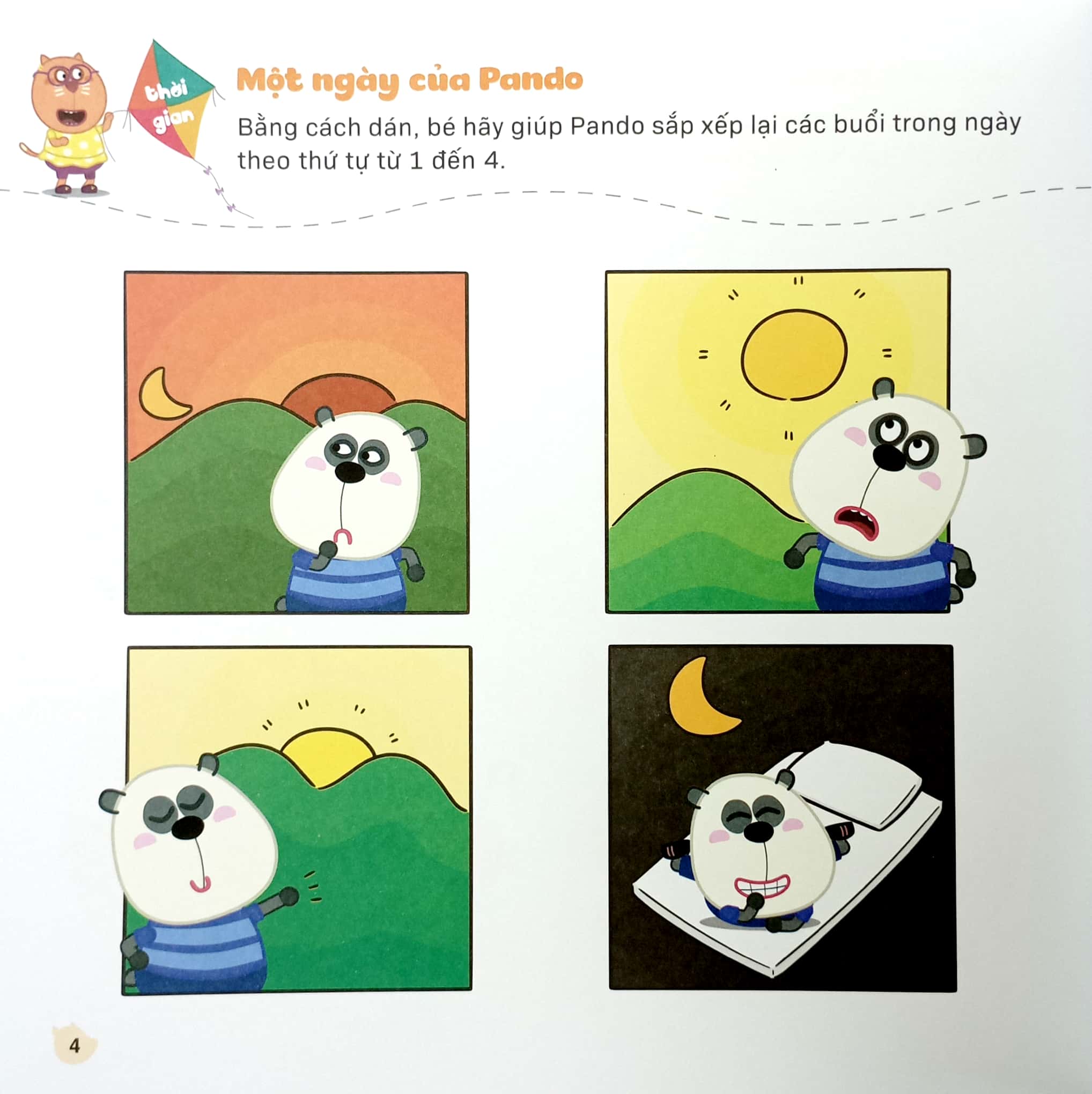 wolfoo khám phá thời gian