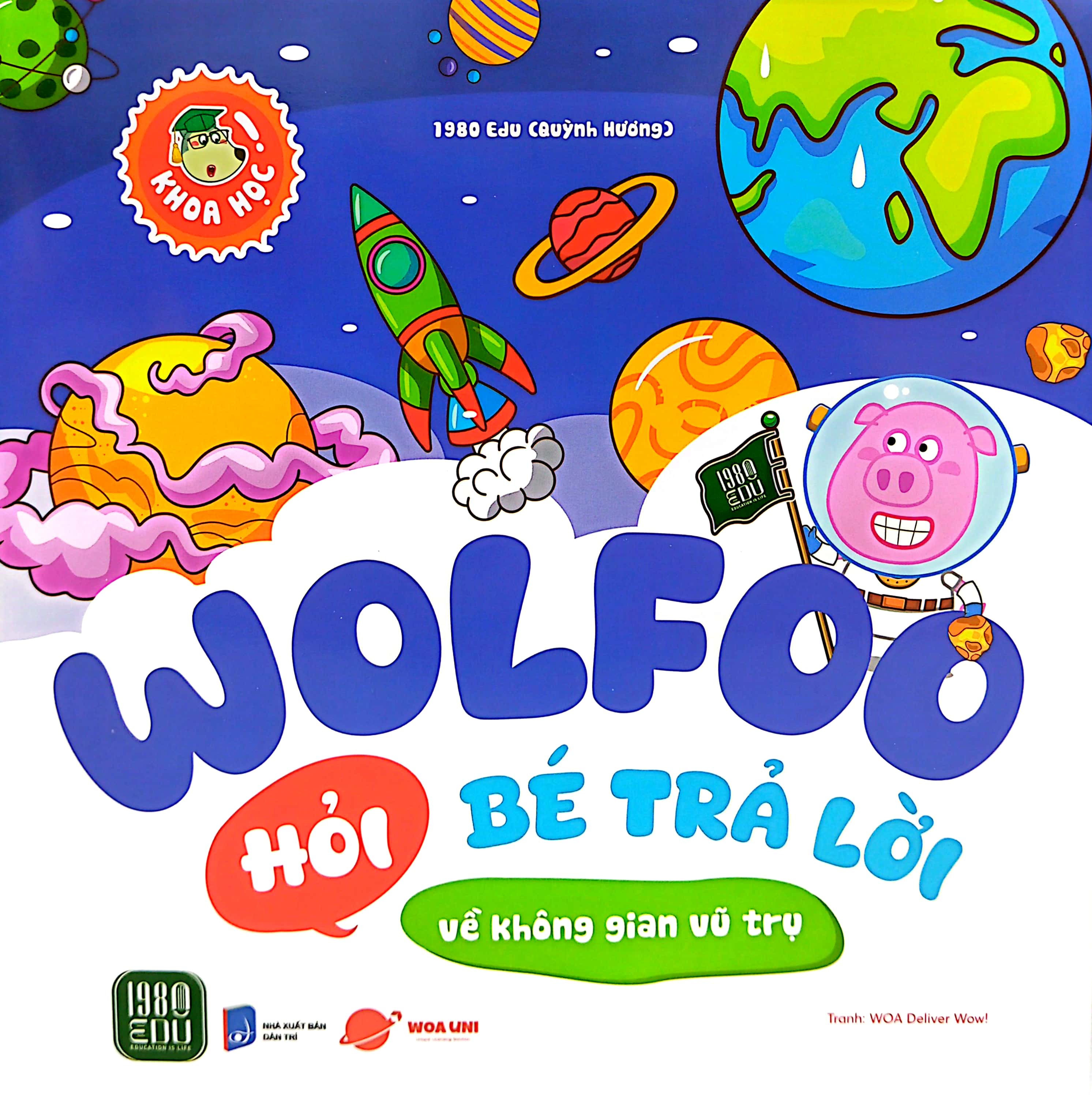 wolfoo khoa học - wolfoo hỏi bé trả lời - về không gian vũ trụ