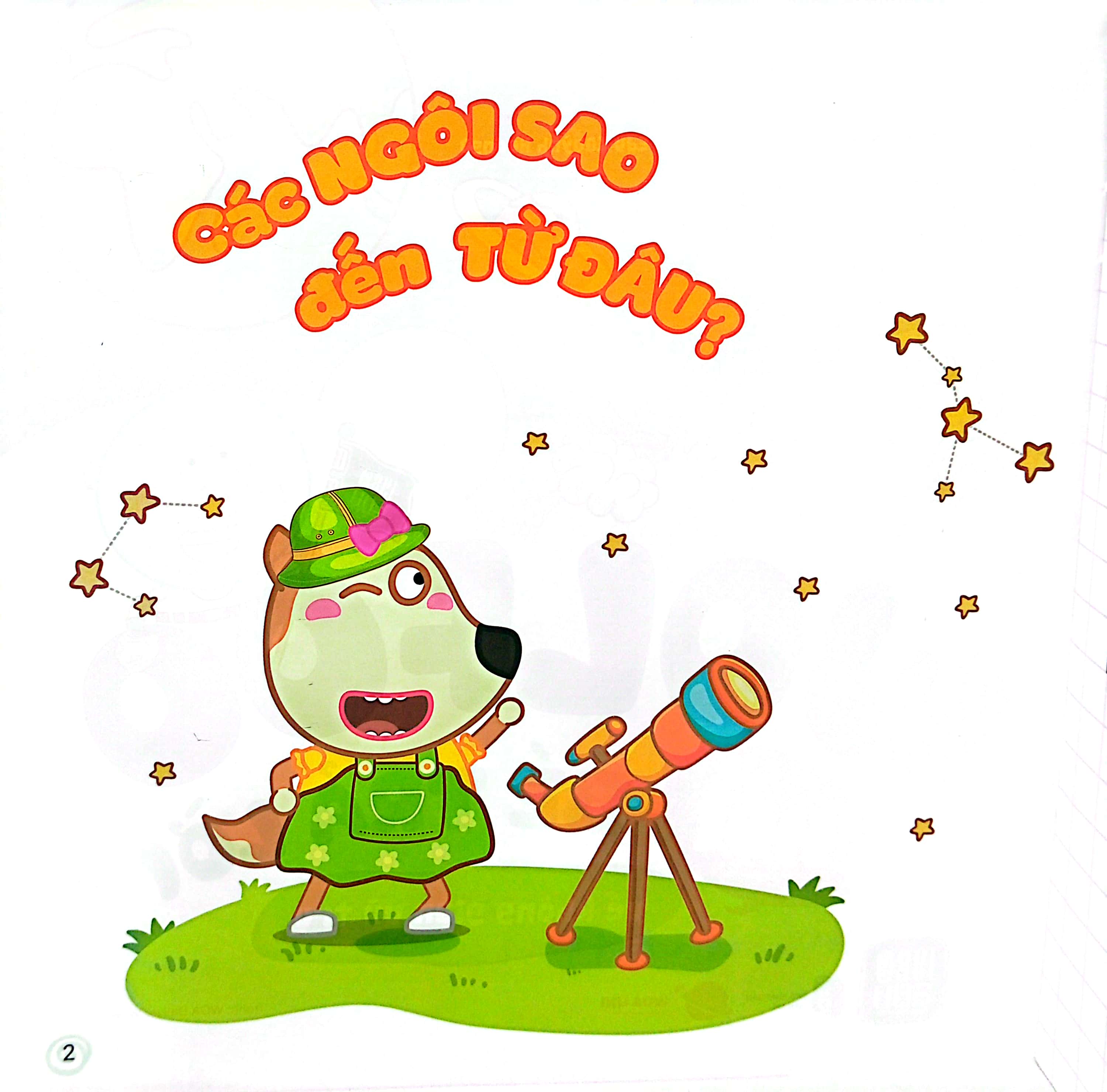 wolfoo khoa học - wolfoo hỏi bé trả lời - về không gian vũ trụ