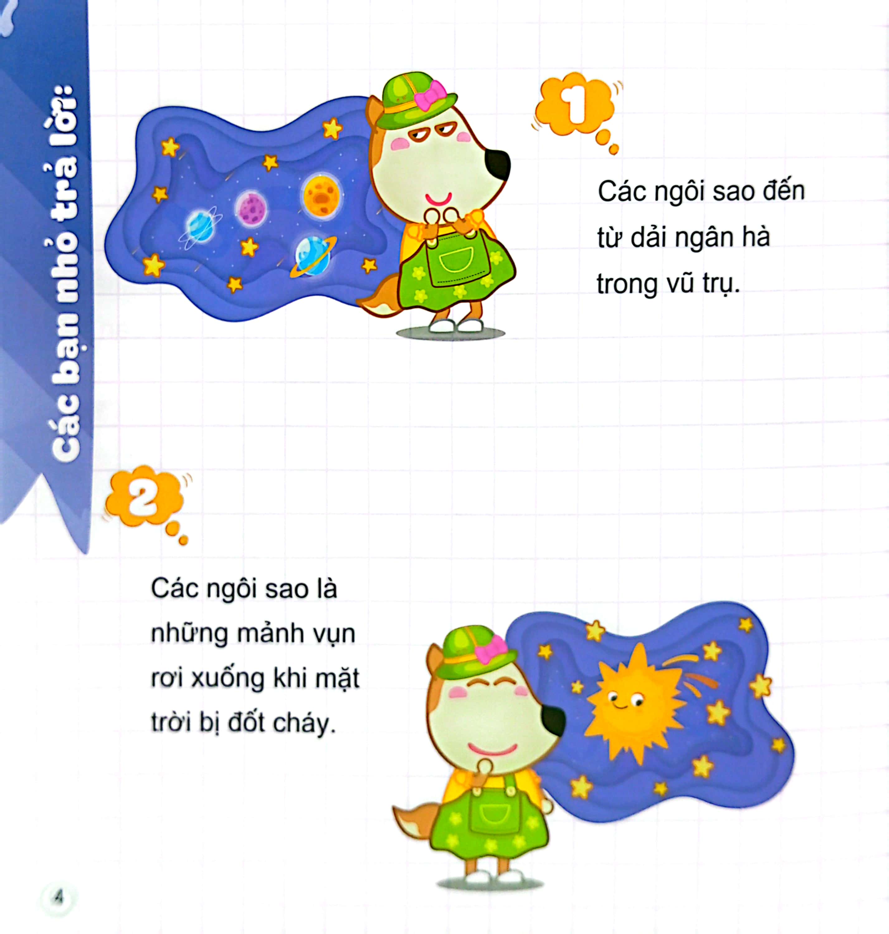 wolfoo khoa học - wolfoo hỏi bé trả lời - về không gian vũ trụ