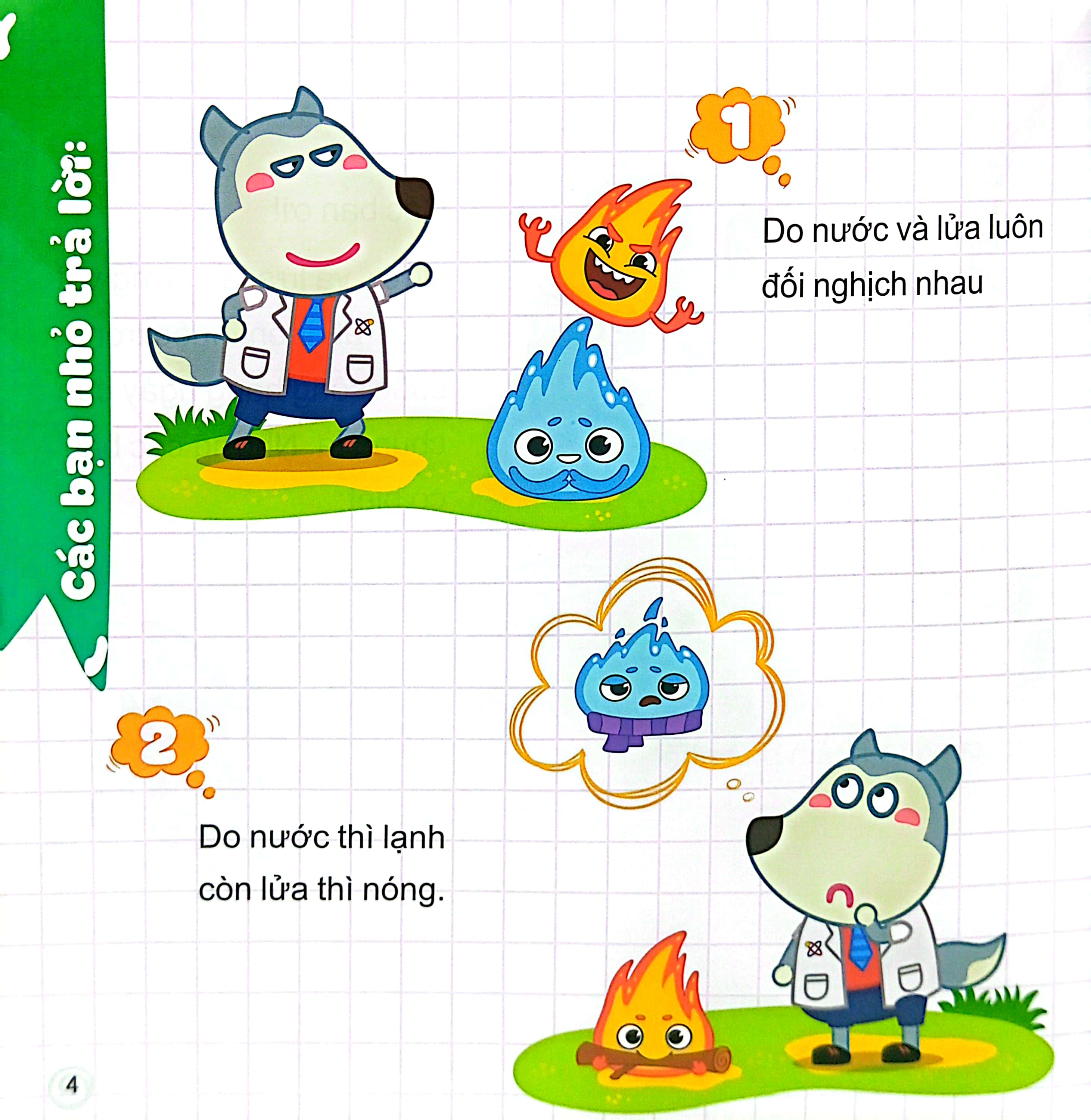 wolfoo khoa học - wolfoo hỏi bé trả lời - về kiến thức khoa học