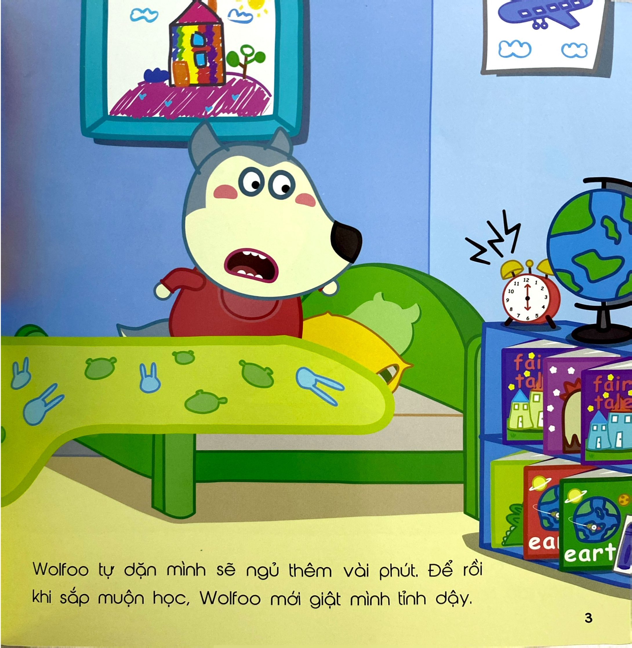 Wolfoo Ren Thoi Quen Tot - An Uong Lanh Manh