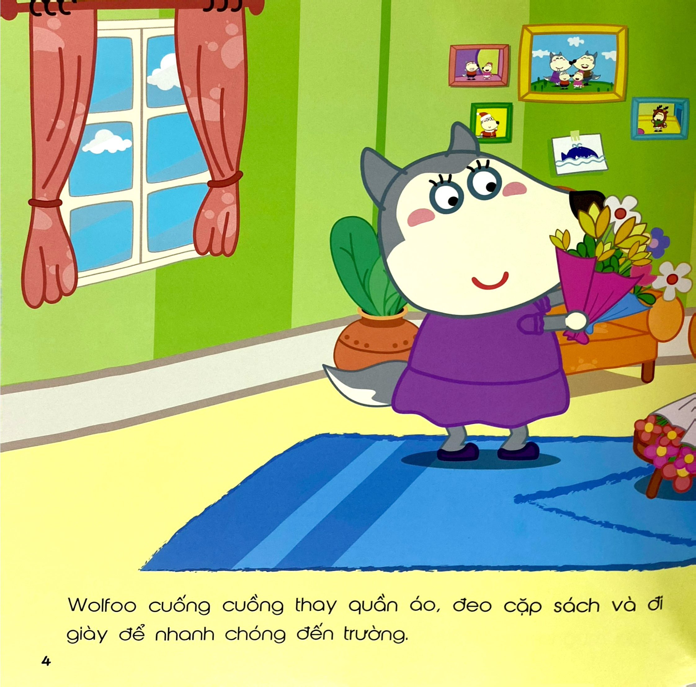 Wolfoo Ren Thoi Quen Tot - An Uong Lanh Manh